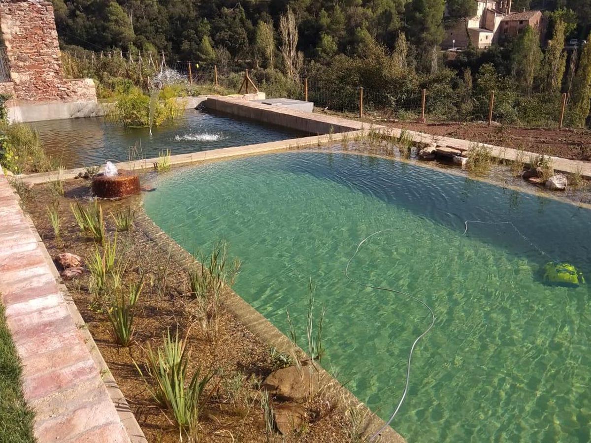 construcción de piscinas Naturales